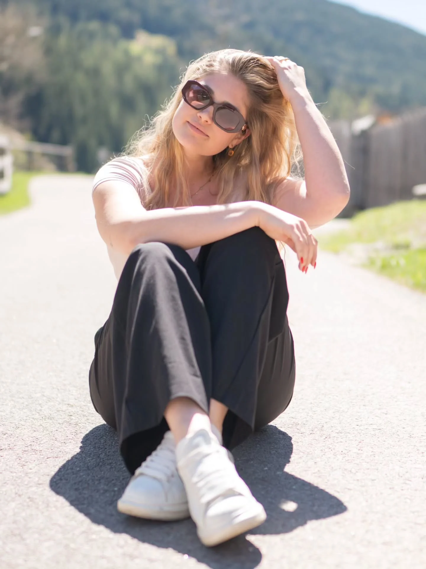 Natürliches Portrait im Freien